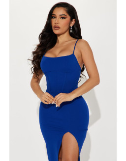 فستان كحلي سيكسي