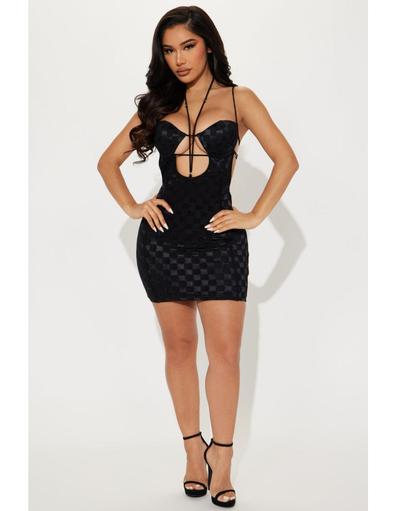 فستان أسود سيكسي