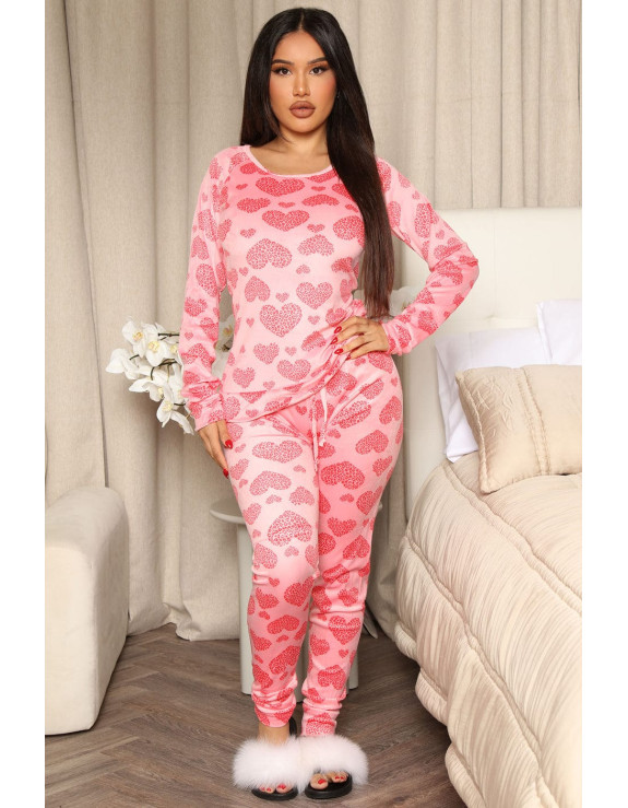 بيجاما وردية